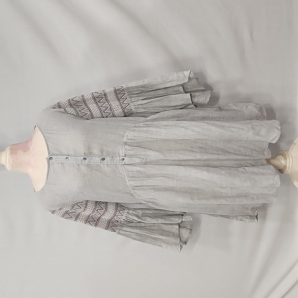 💢Not For Sale💢Zara Basic Collection Emboidered Bohemian Peasant Midi Dress